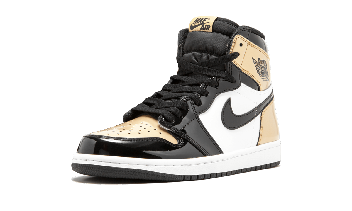 Air Jordan 1 Retro High OG NRG Gold Toe 861428 007