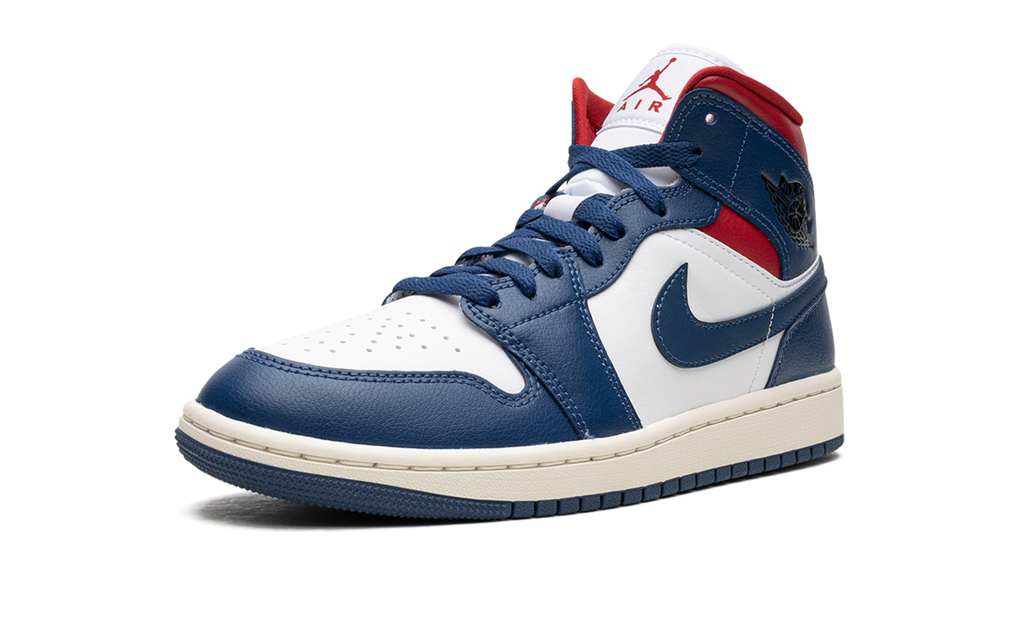 AIR JORDAN 1 MID WMNS Blue / Red BQ6472 146