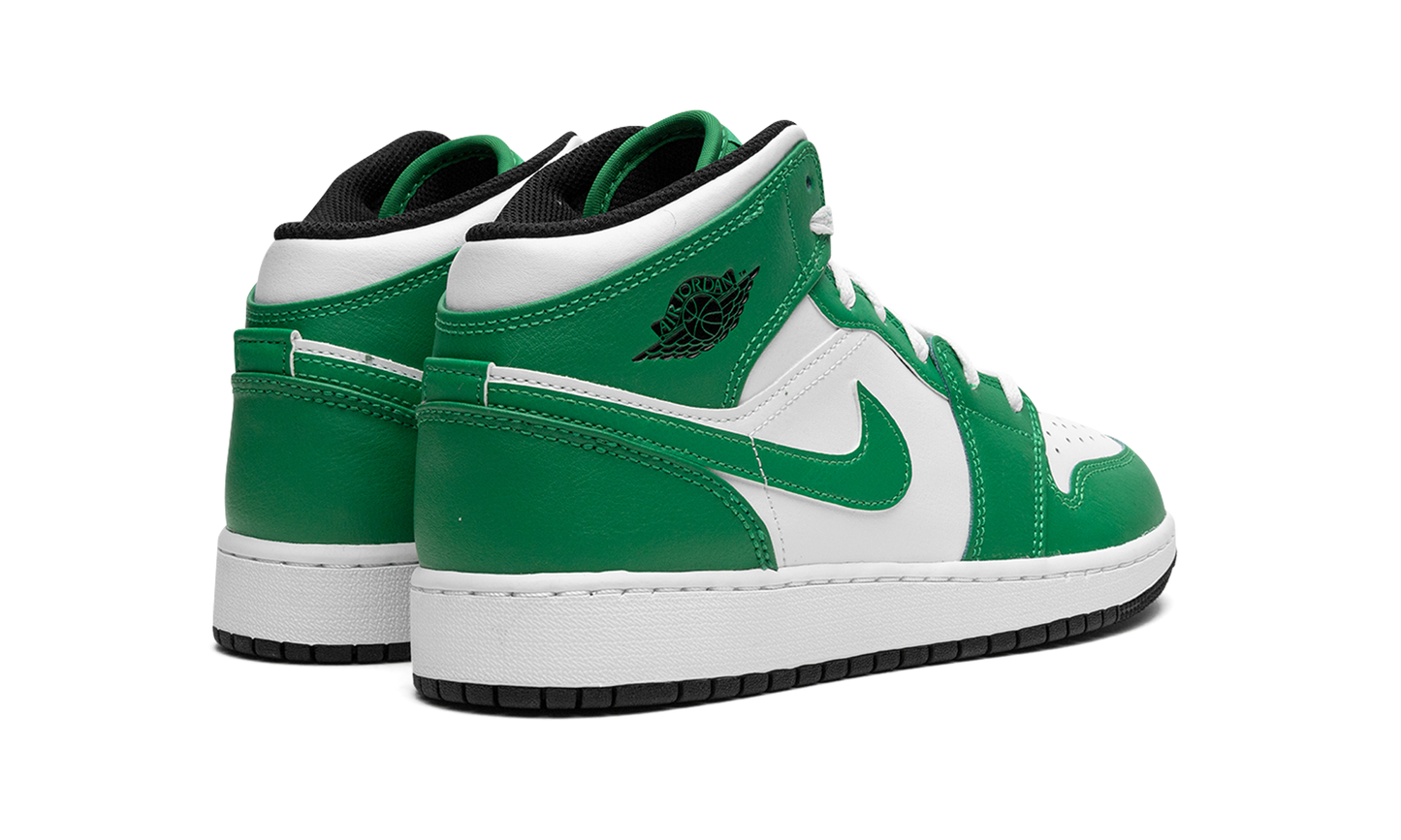 Air Jordan 1 Mid GS Lucky Green DQ8423 301
