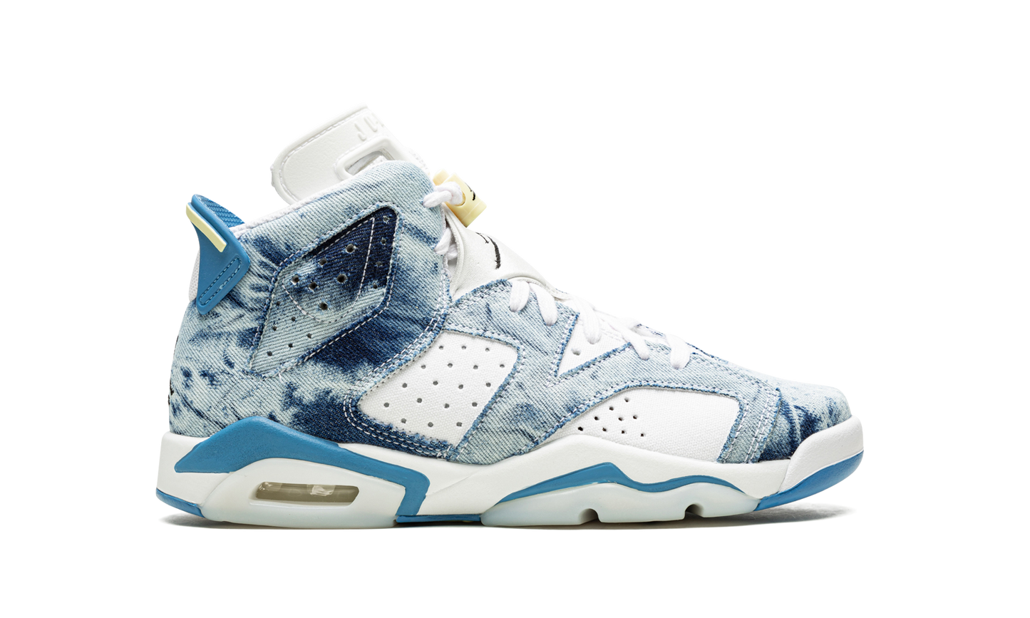 Air Jordan 6 Retro GS Washed Denim DM9045 100