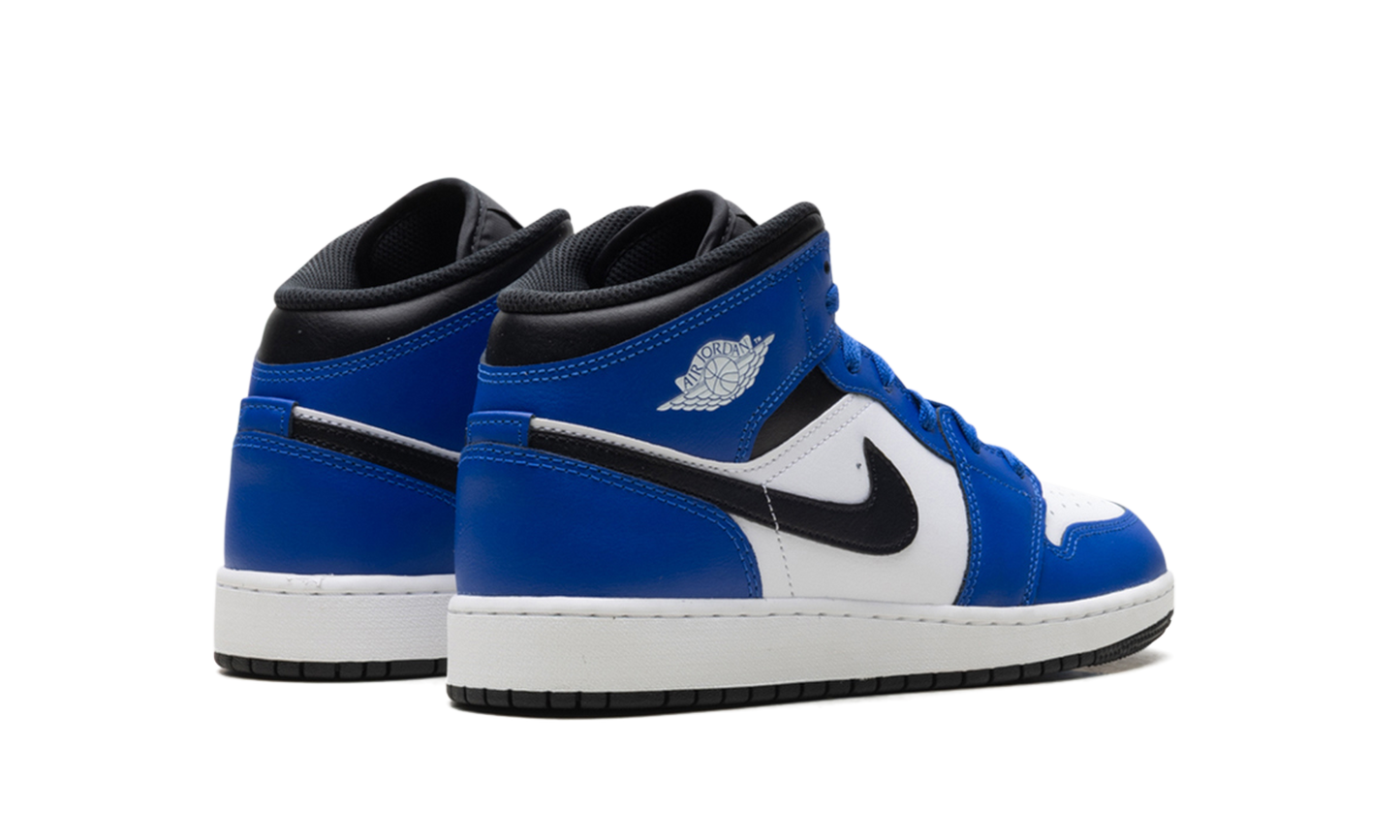 Jordan 1 Mid GS Game Royal White Black DQ8423 402