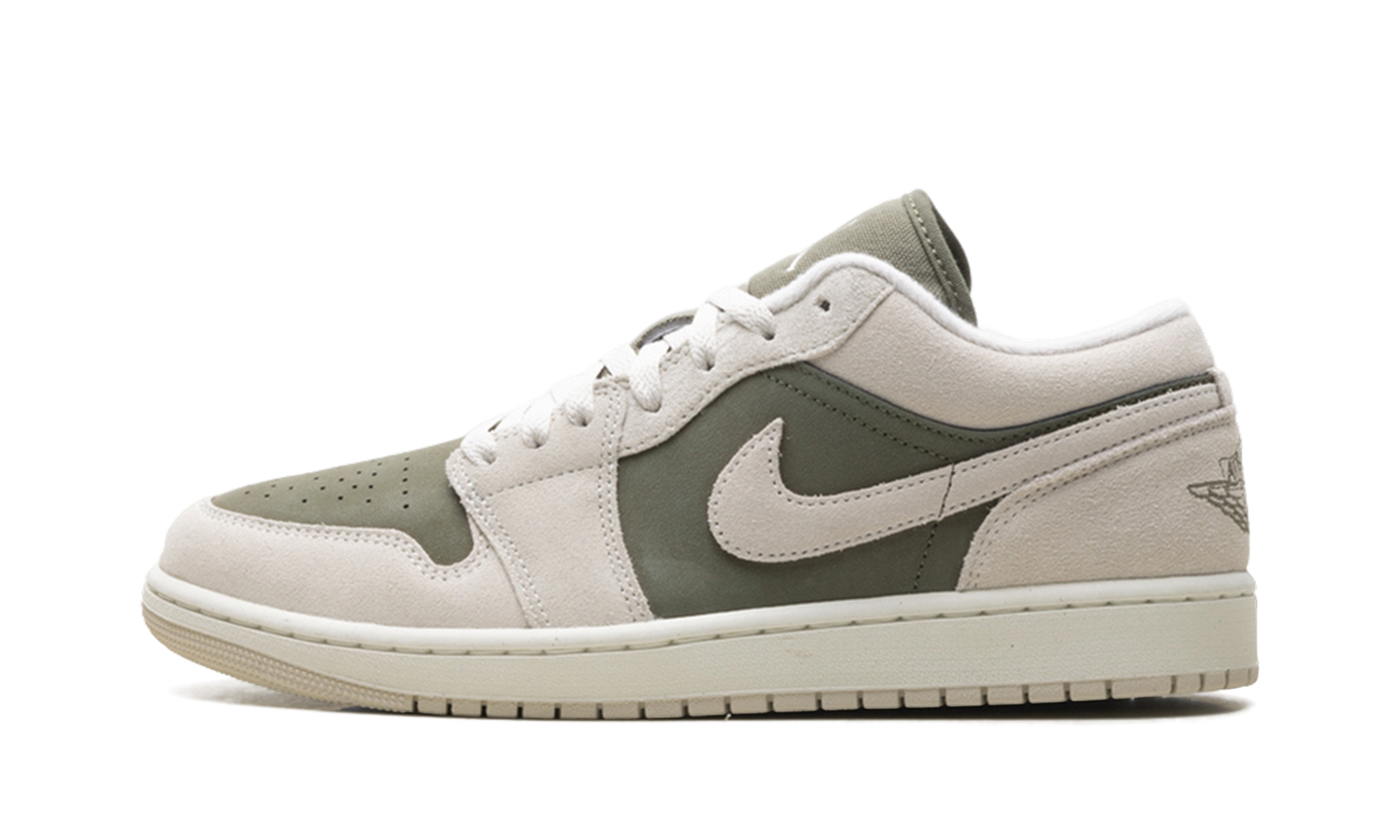 Air Jordan 1 Low SE Medium Olive Sail HV4089 201
