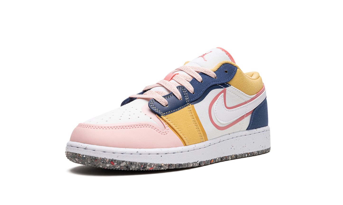 Air Jordan 1 Low SE GS Multicolor Canvas DV1323 100