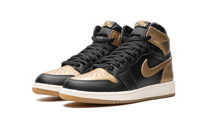 Air Jordan 1 GS Black Metallic Gold FD1437 071