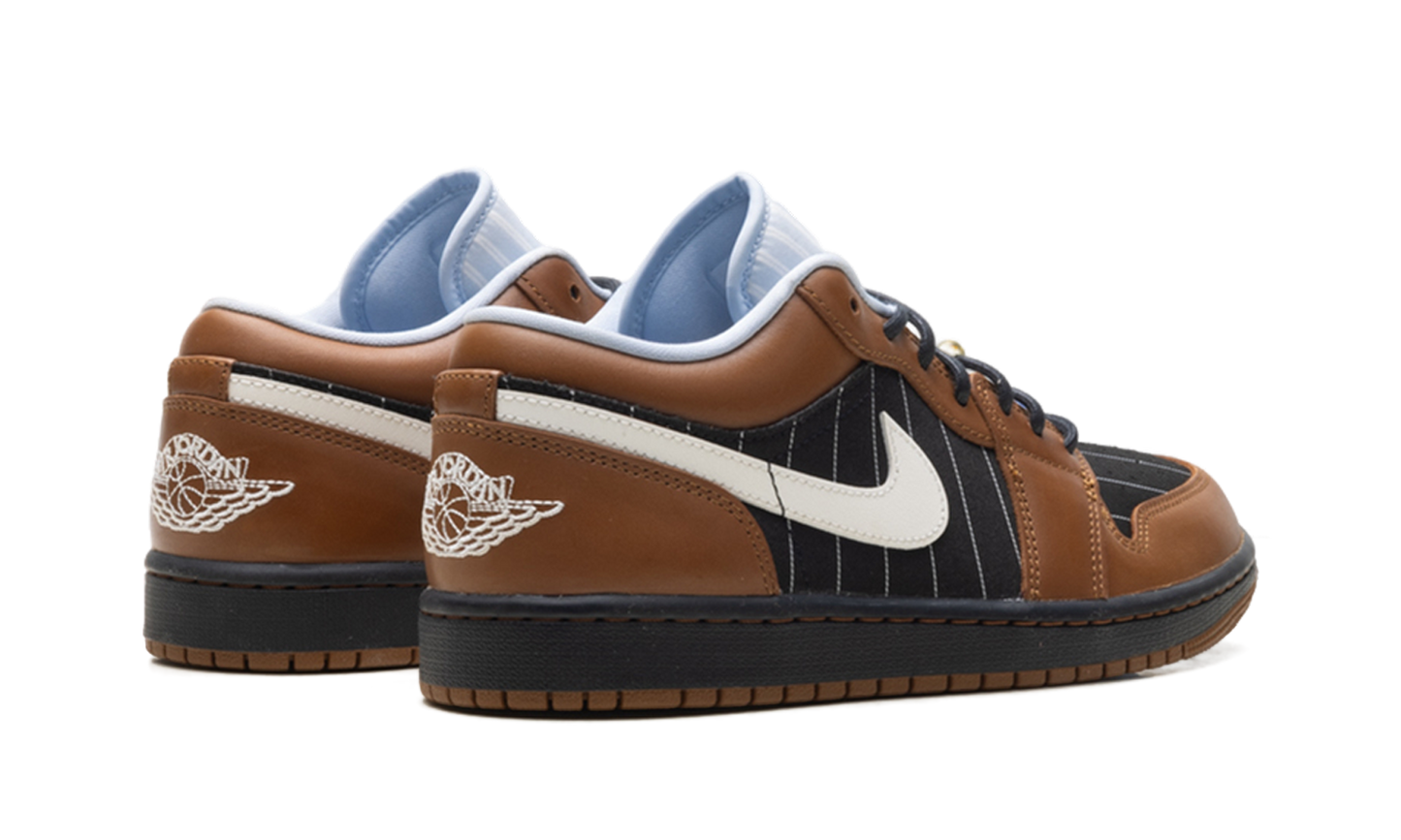 Air Jordan 1 Low SE Black Sail Light British Tan IR7560 010