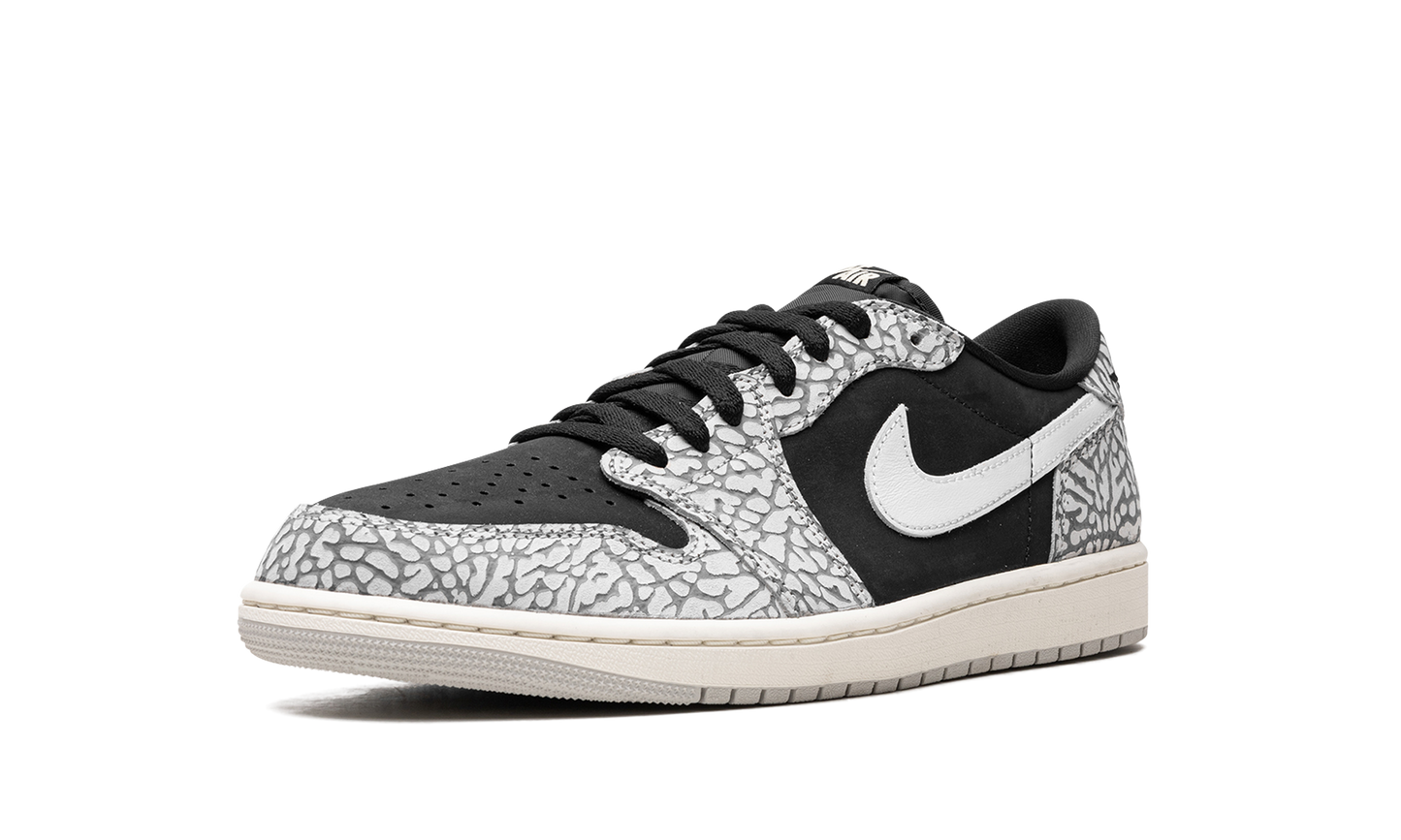 Air Jordan 1 Low Black Elephant CZ0790 001
