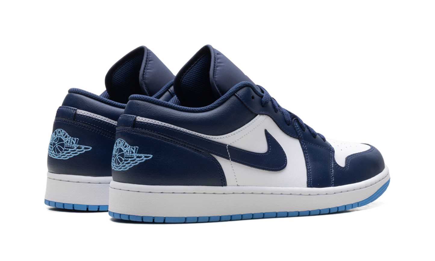 Air Jordan 1 Low Midnight Navy / University Blue 553558 404