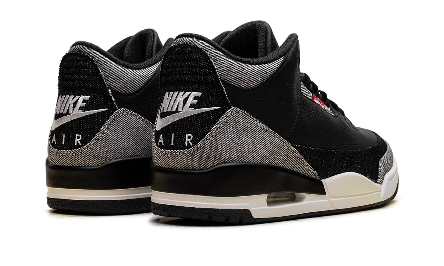 Air Jordan 3 Levi's - Black Denim IR0914 400