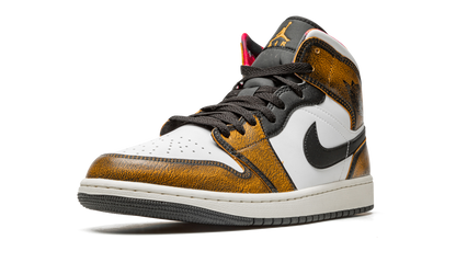 Air Jordan 1 Mid SE Orange Wear Away DQ8417 071