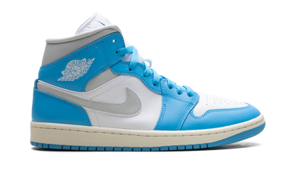 Jordan 1 Mid WMNS Dark Powder Blue White Sail Neutral Grey BQ6472 400