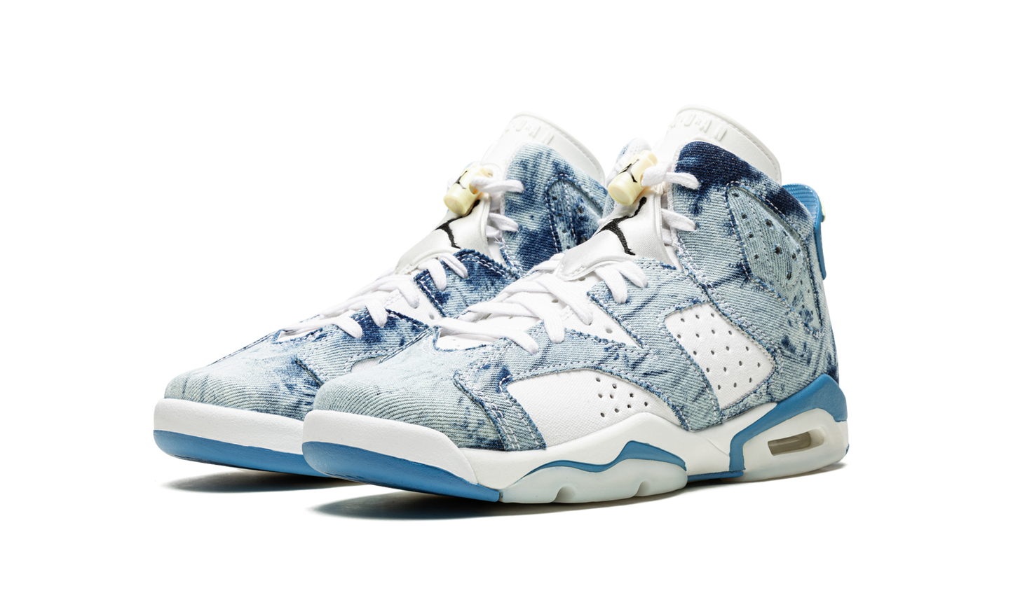 Air Jordan 6 Retro GS Washed Denim DM9045 100