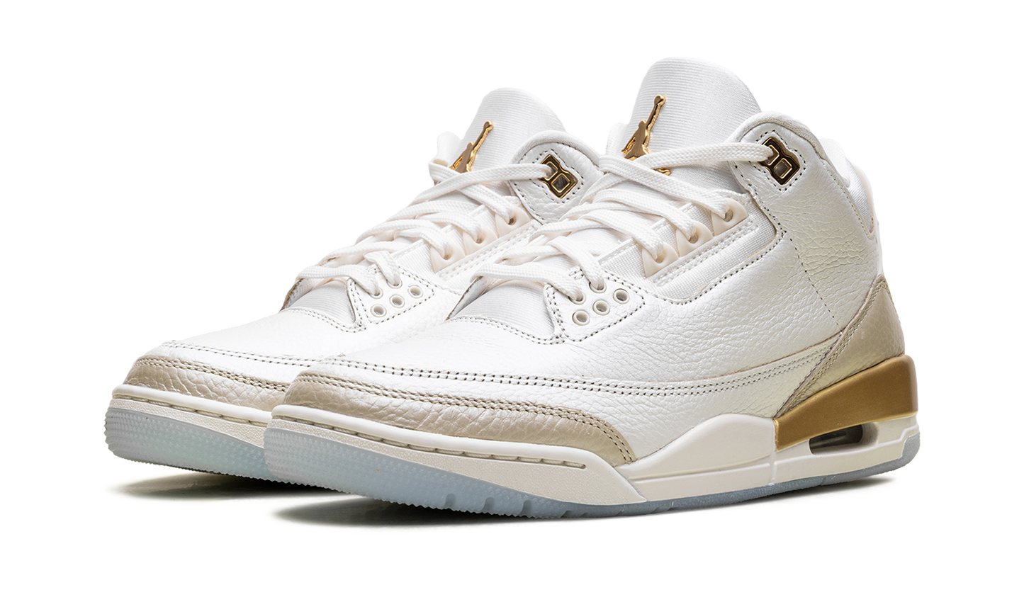 Air Jordan 3 WMNS Champagne And Oysters IB2255 100