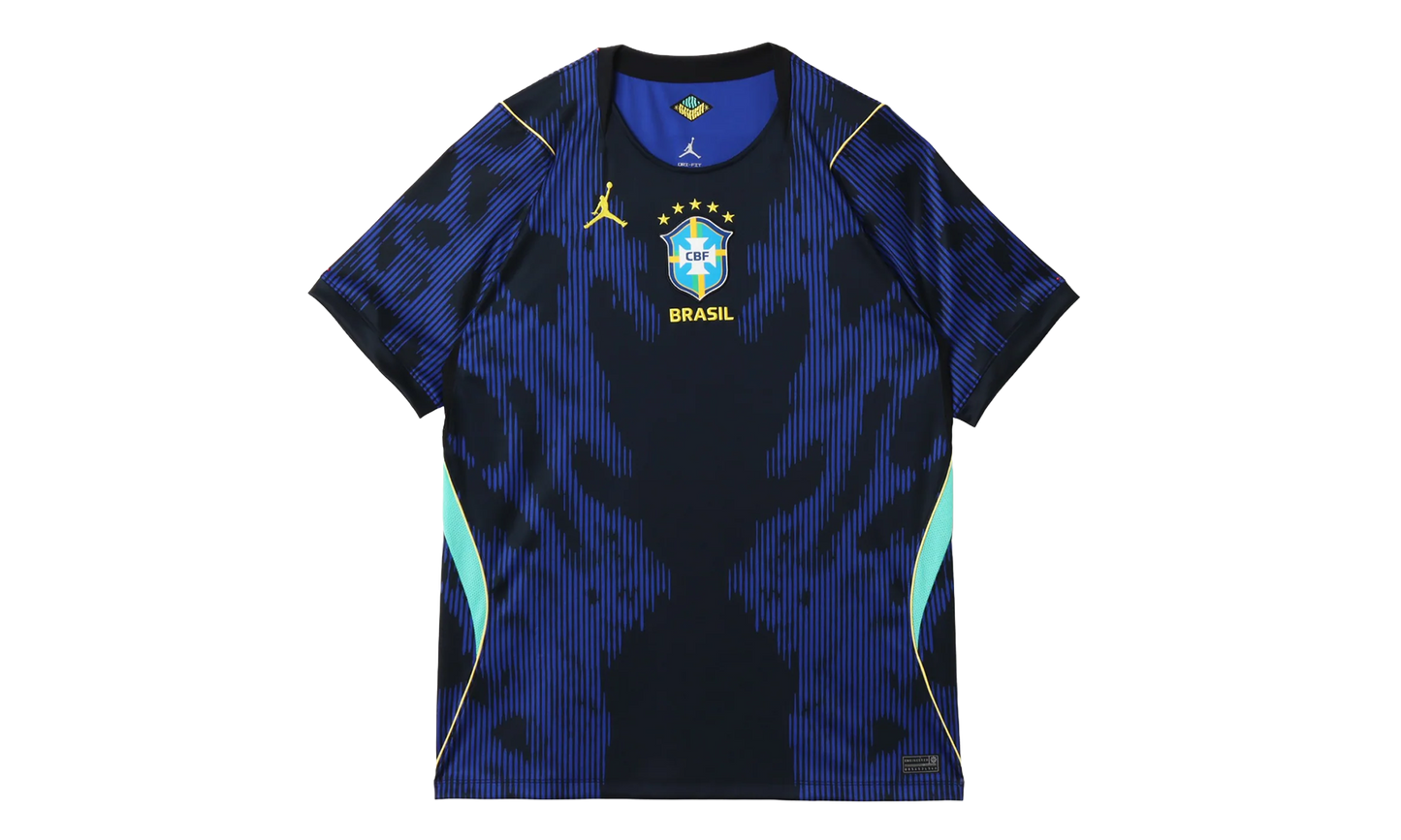 Jordan Dri-FIT Football Replica Shirt Brazil 2026 Stadium Away - Old Royal / Black IU1072 417