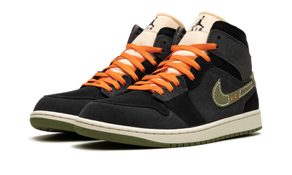 Air Jordan 1 Mid SE Craft Anthracite Light Olive FD6817 003