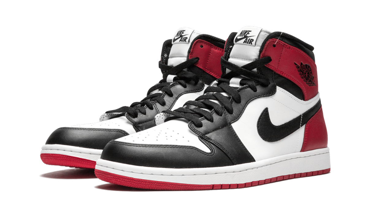 Air Jordan 1 Retro High OG Black Toe 555088 184