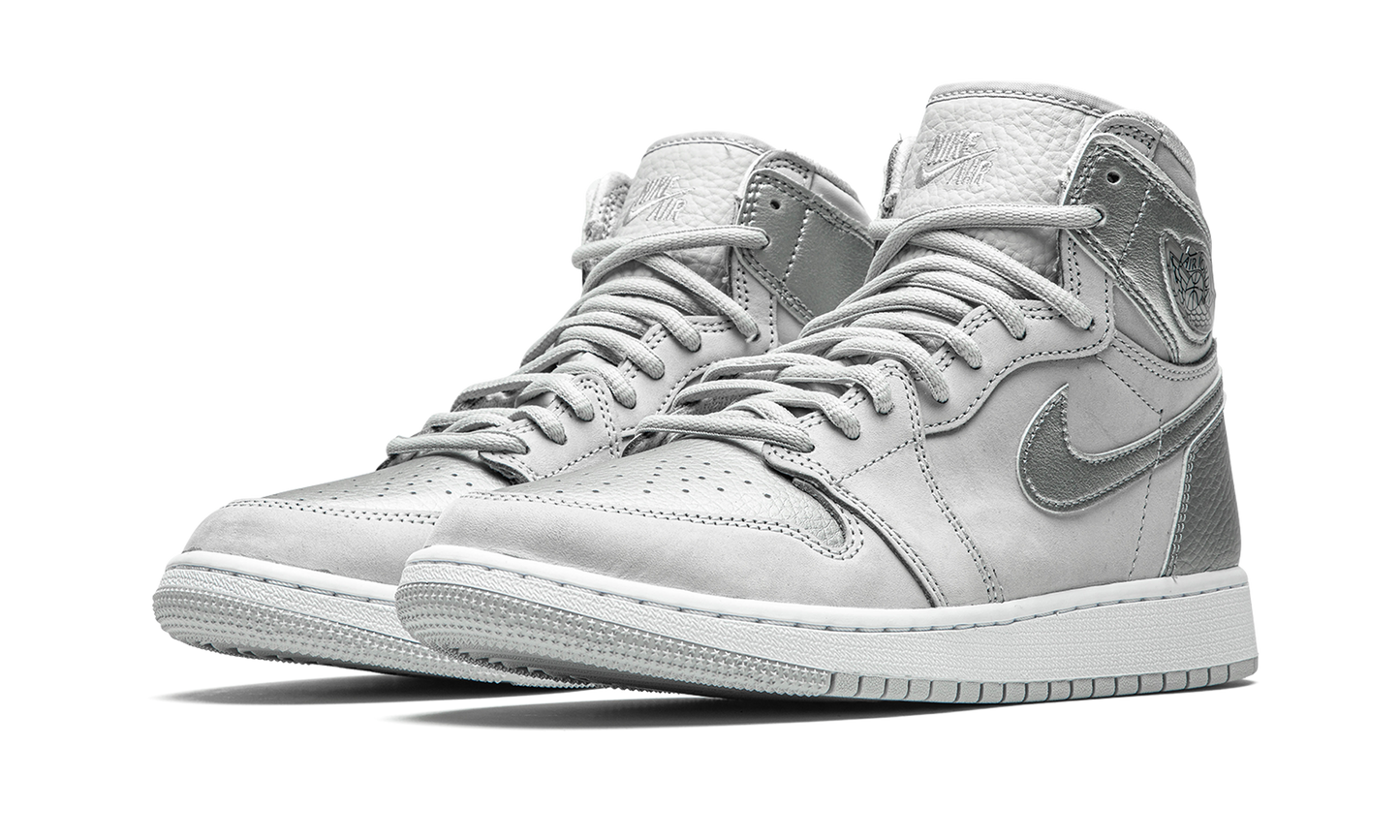 Air Jordan 1 High OG GS Co.JP - Metallic Silver 575441 029