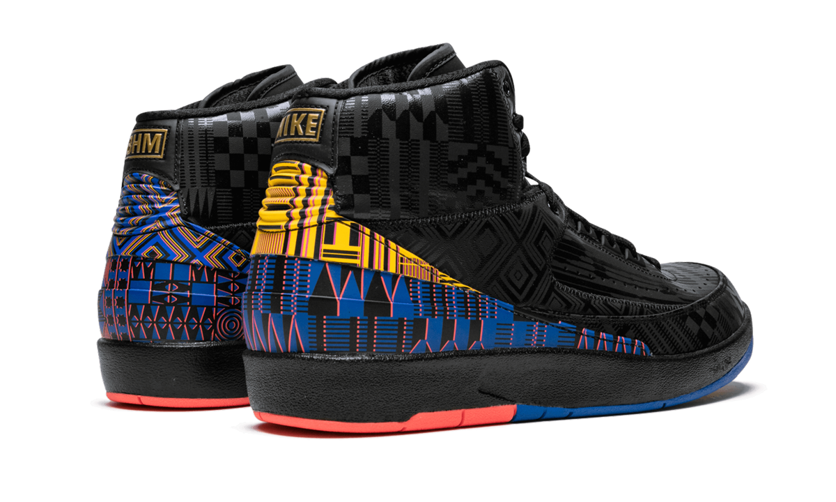 Air Jordan 2 Retro BHM Black History Month BQ7618 007