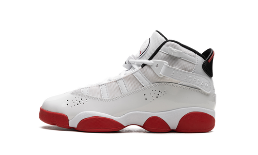 Jordan 6 Rings GS White University Red 323419 160