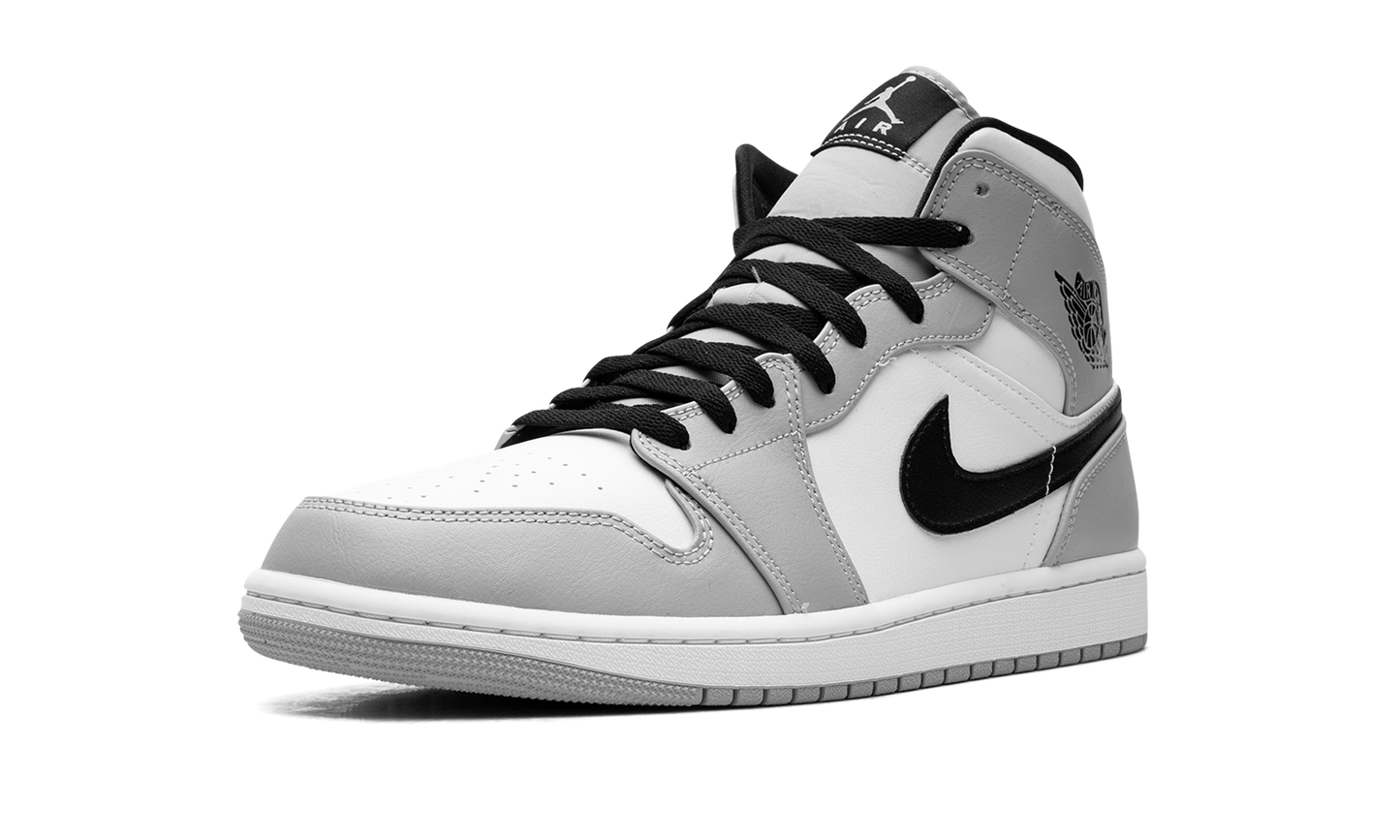 Air Jordan 1 Mid Light Smoke Grey 554724 092